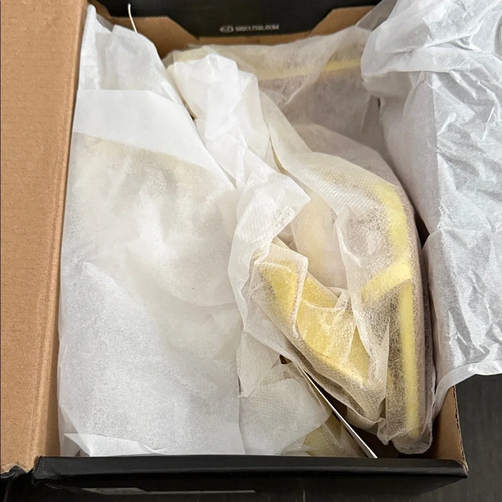 Fashion Nova Yellow Rose Slingback Heels - Picture 6 of 7